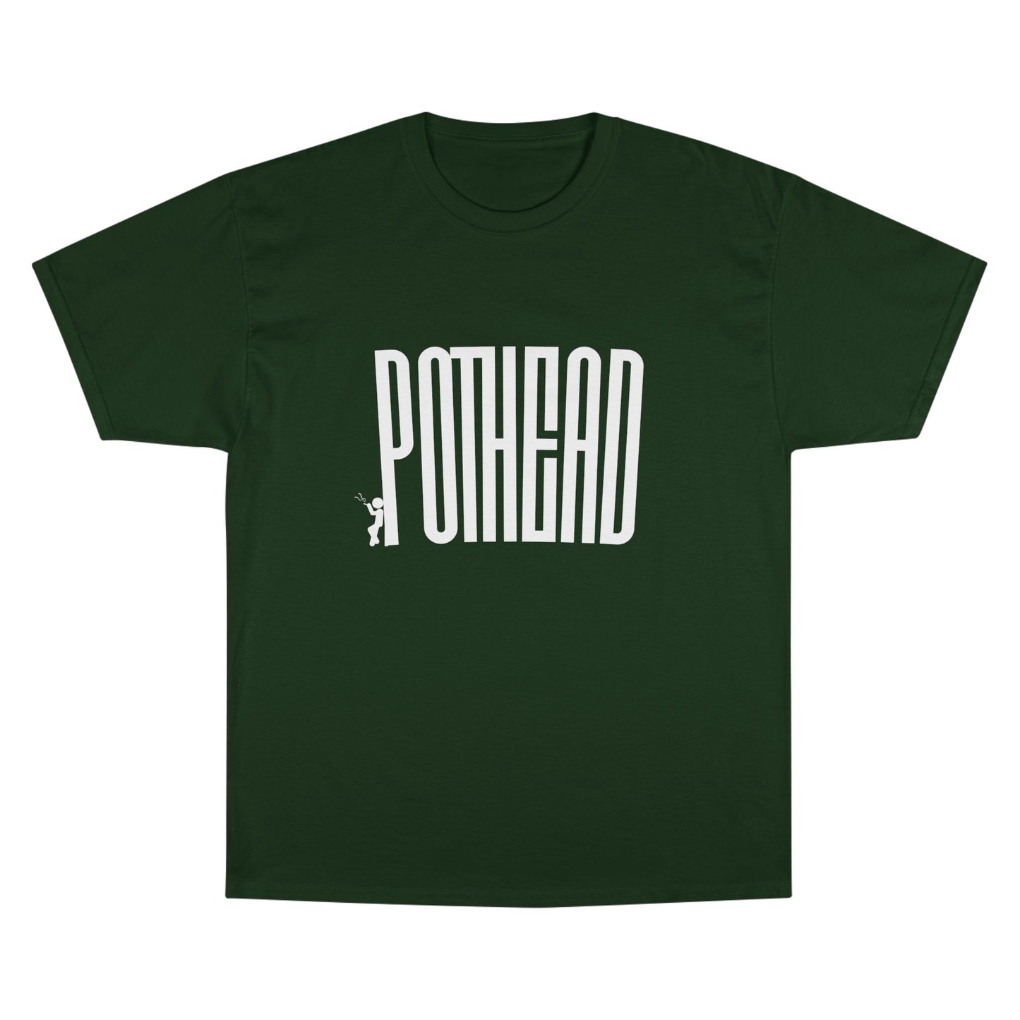 Pothead Champion T-Shirt | Casual Wear, Gift for Cannabis Lovers, Trendy Apparel, Unique Graphic Tee, 420 Celebrations
