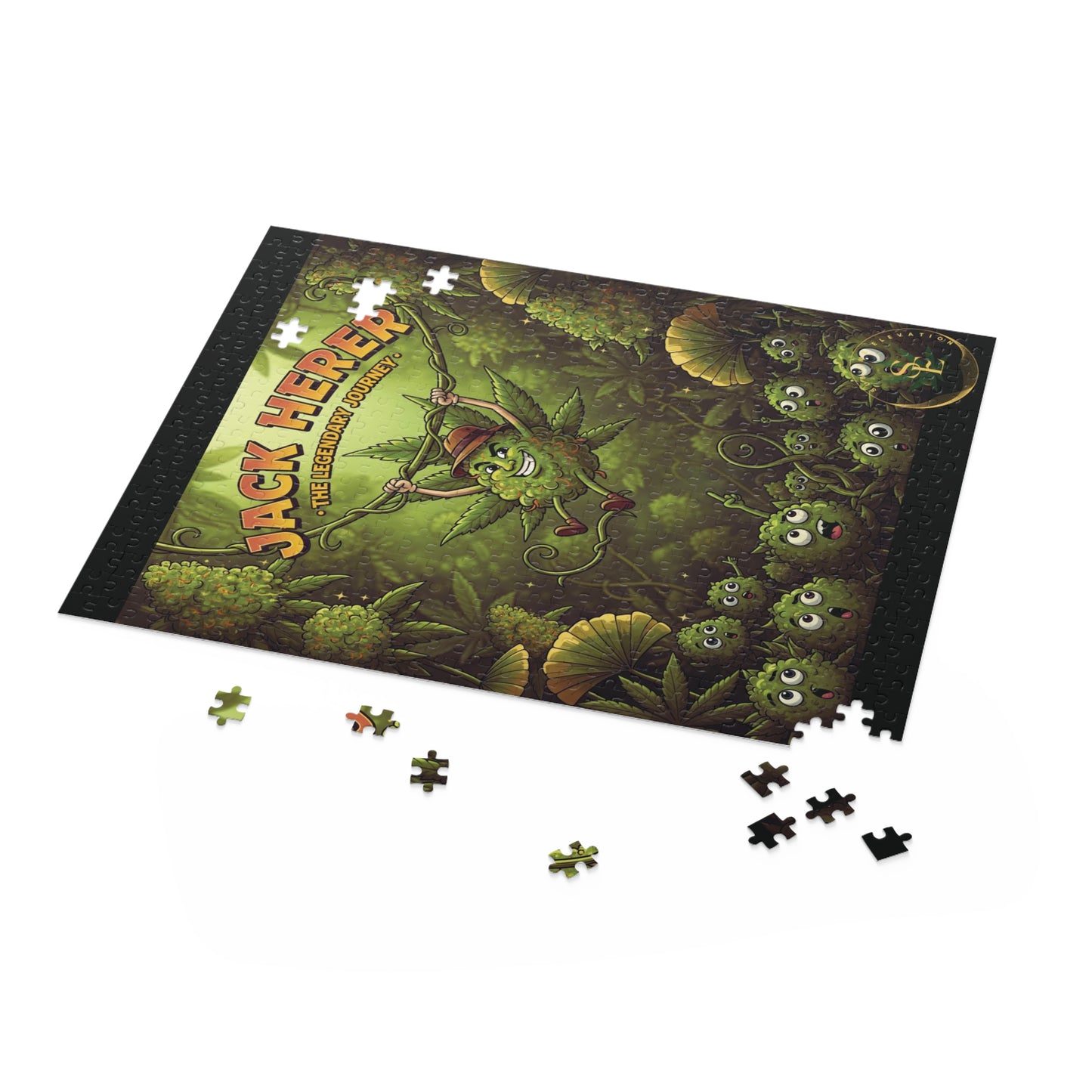 Jack Herer Puzzle - 120, 252, 500-Piece | Fun Cannabis-Themed Jigsaw