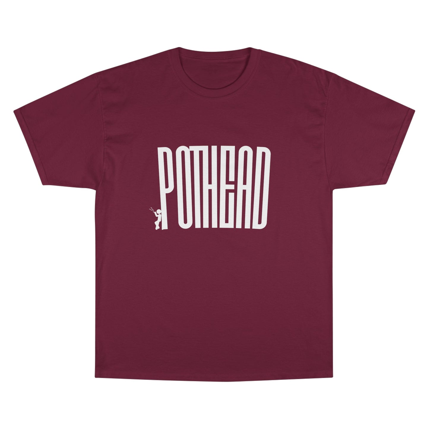 Pothead Champion T-Shirt | Casual Wear, Gift for Cannabis Lovers, Trendy Apparel, Unique Graphic Tee, 420 Celebrations