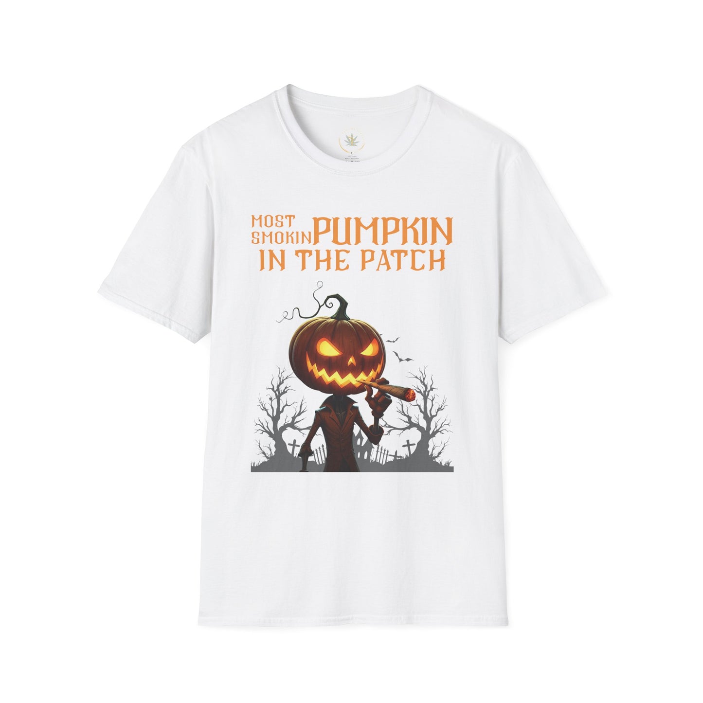 "Most Smokin Pumkin in the Patch" Funny Halloween Tee