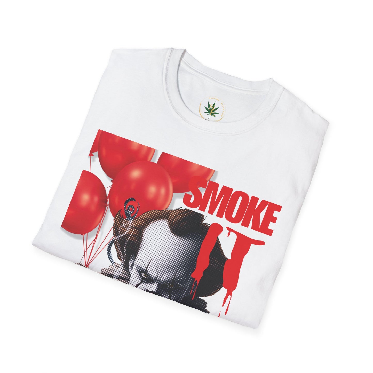 Smoke It Creepy Clown Graphic Tee