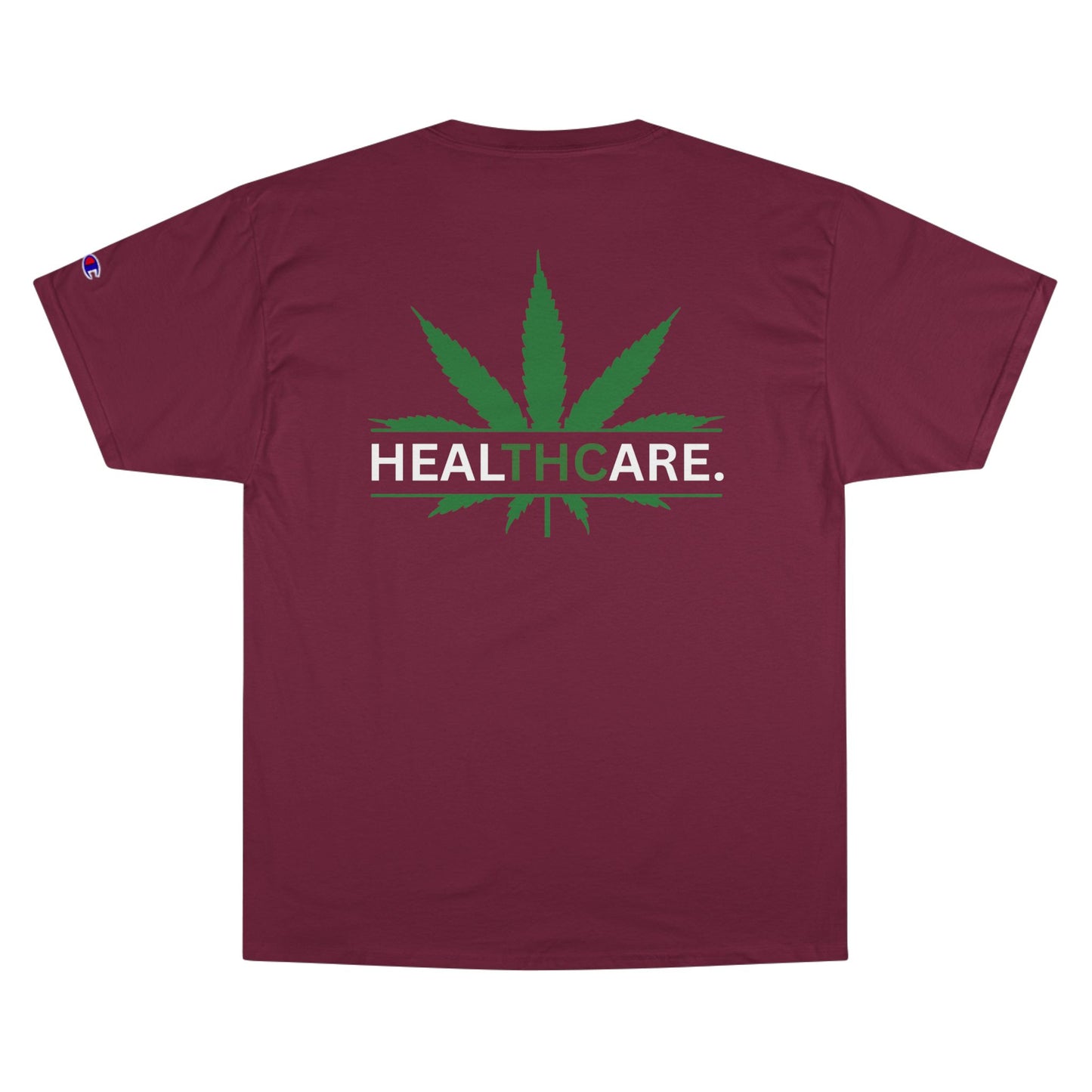 Healthcare Champion T-Shirt, Unisex Casual Tee, Perfect for Medical Professionals, Gifts for Wellness Advocates, Green Leaf Design, Daily