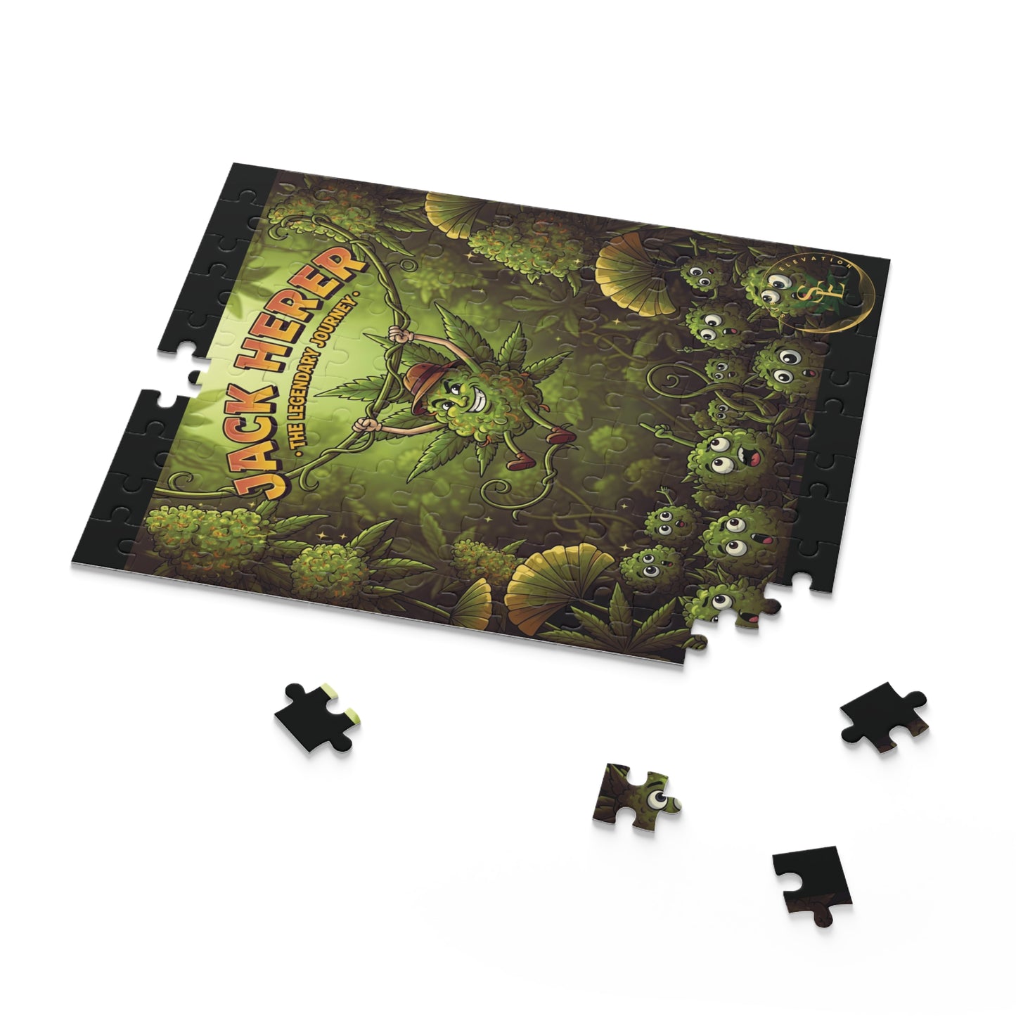 Jack Herer Puzzle - 120, 252, 500-Piece | Fun Cannabis-Themed Jigsaw