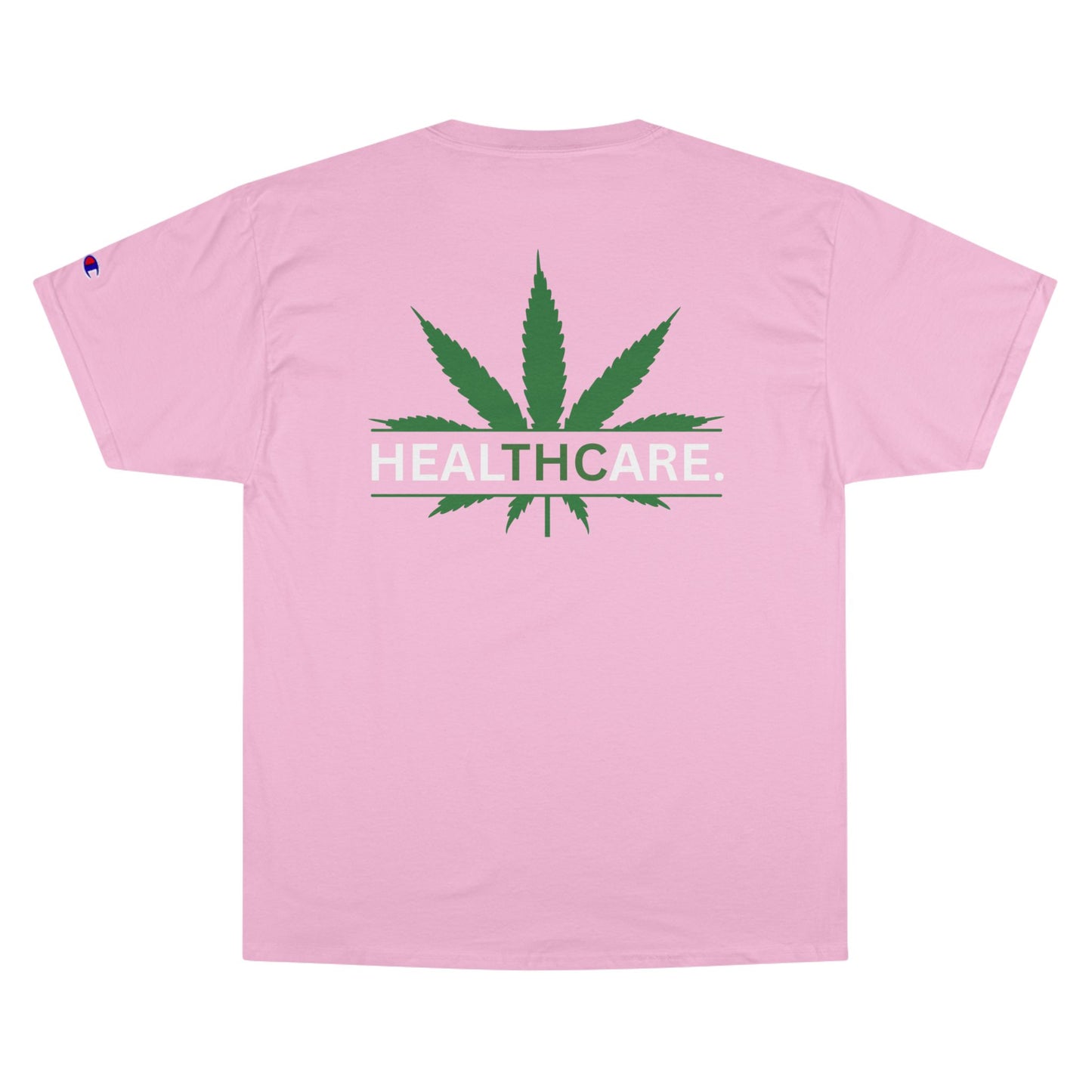 Healthcare Champion T-Shirt, Unisex Casual Tee, Perfect for Medical Professionals, Gifts for Wellness Advocates, Green Leaf Design, Daily