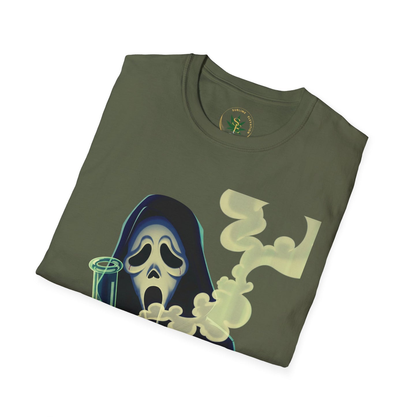 Happy Halloweed Spooky Unisex T-Shirt, Halloween Apparel, Casual Costume, Stoner Gift, Party Shirt, Unique Graphic Tee