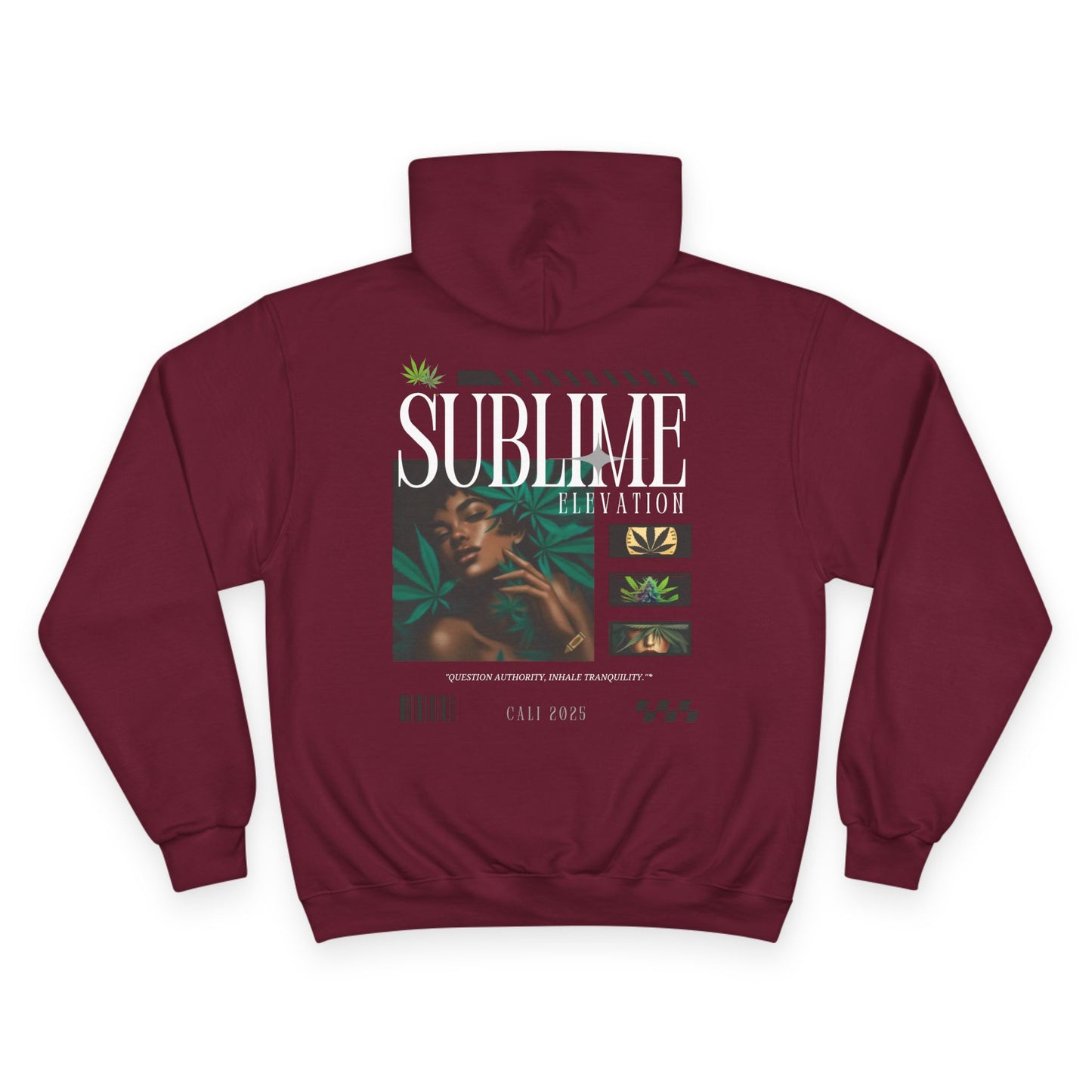 Sublime Elevation Magazine Print Champion Hoodie