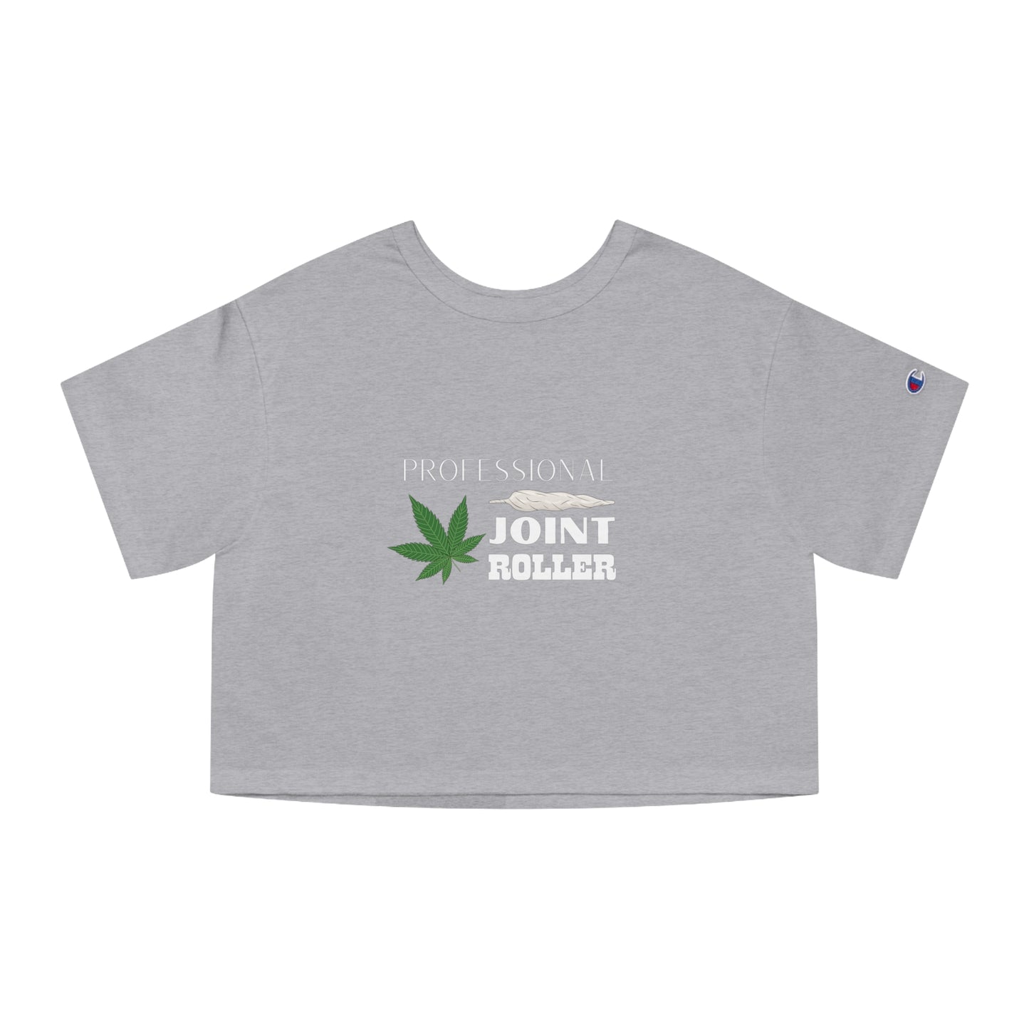 Professional Joint Roller Cropped T-Shirt | Chill Vibe Cannabis Tee, Perfect for Bud Lovers, Gift for 420 Celebrations, Summer Fashion