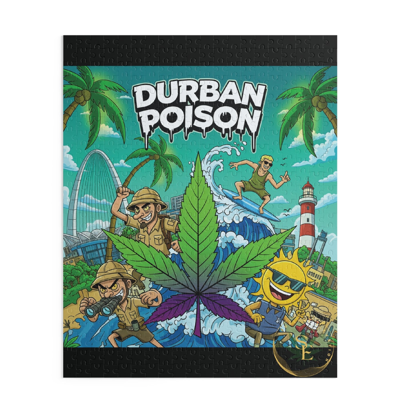 Durban Poison Puzzle, Fun Puzzle for Adults