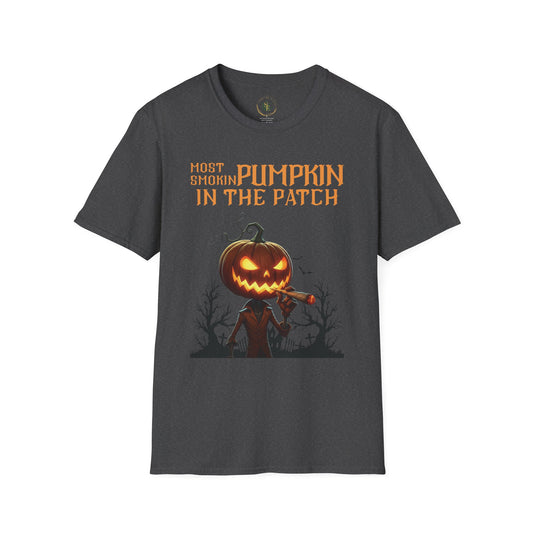 "Most Smokin Pumkin in the Patch" Funny Halloween Tee