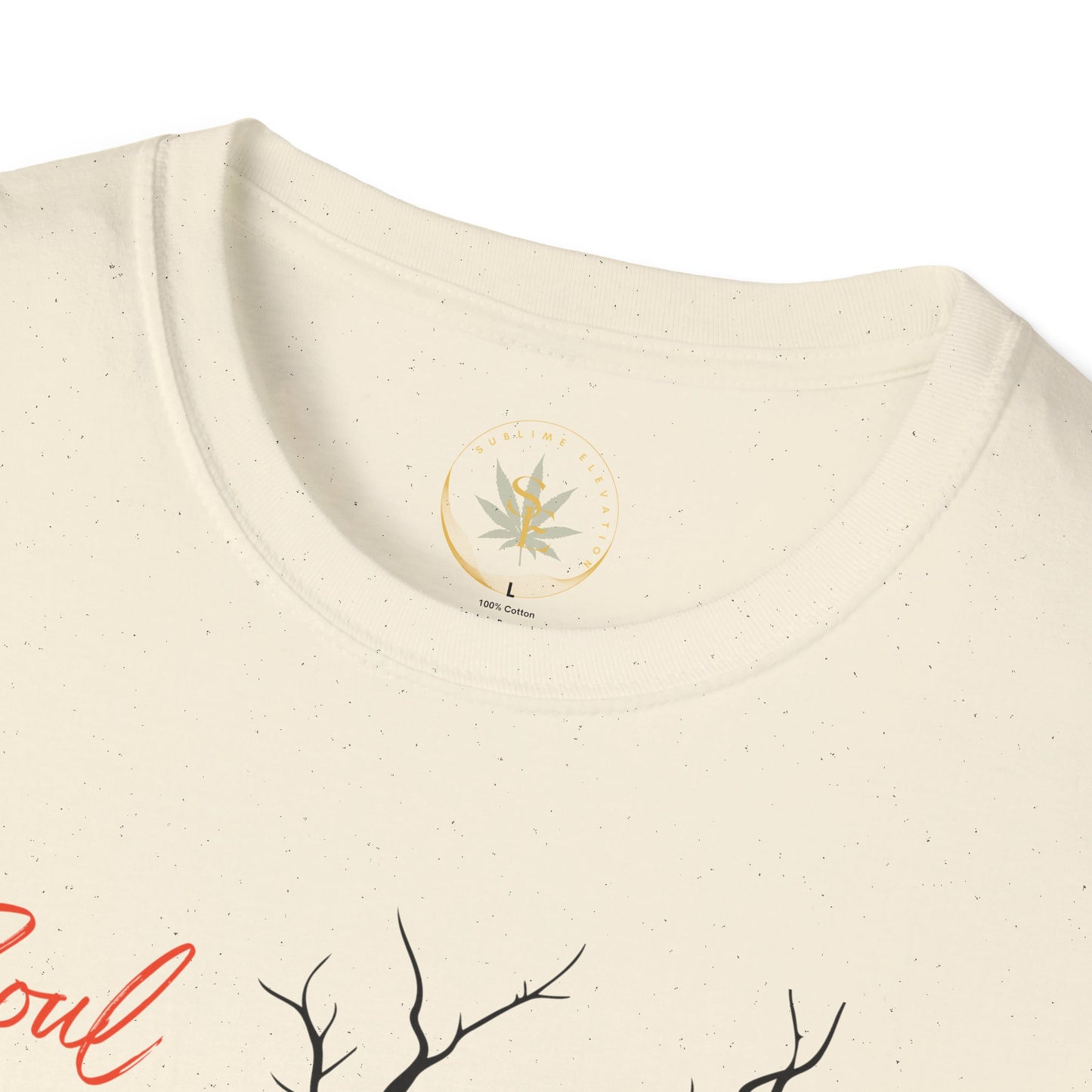 Witchy Graphic Tee: "Soul of the Witch, heart of a Hippie"