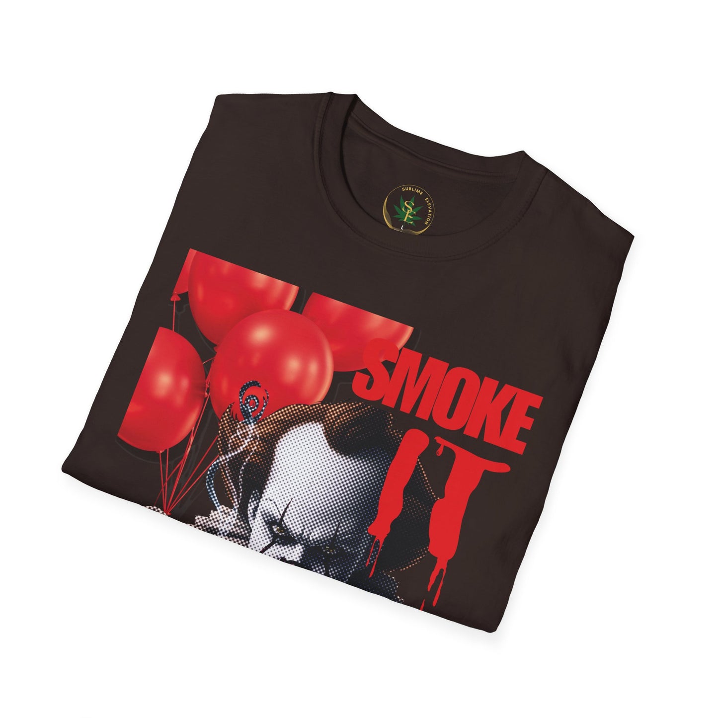 Smoke It Creepy Clown Graphic Tee