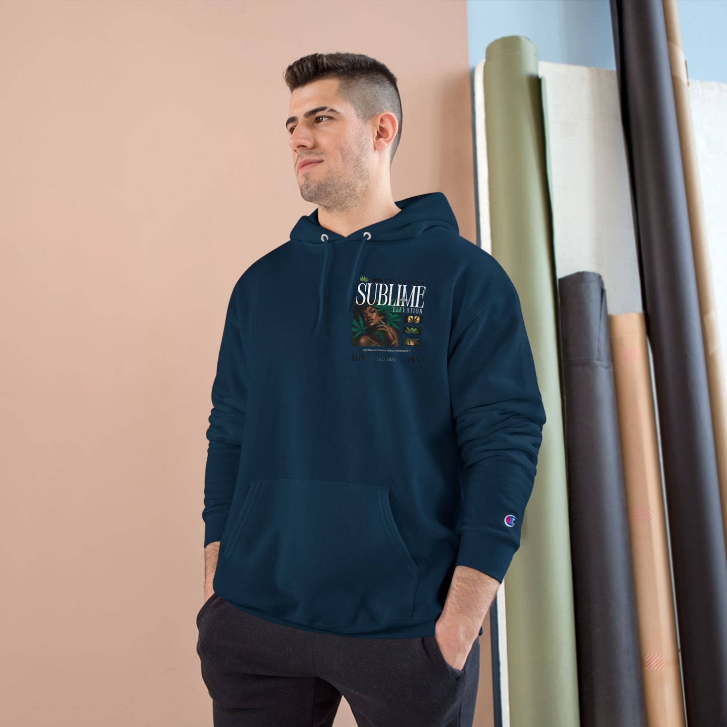 Sublime Elevation Magazine Print Champion Hoodie