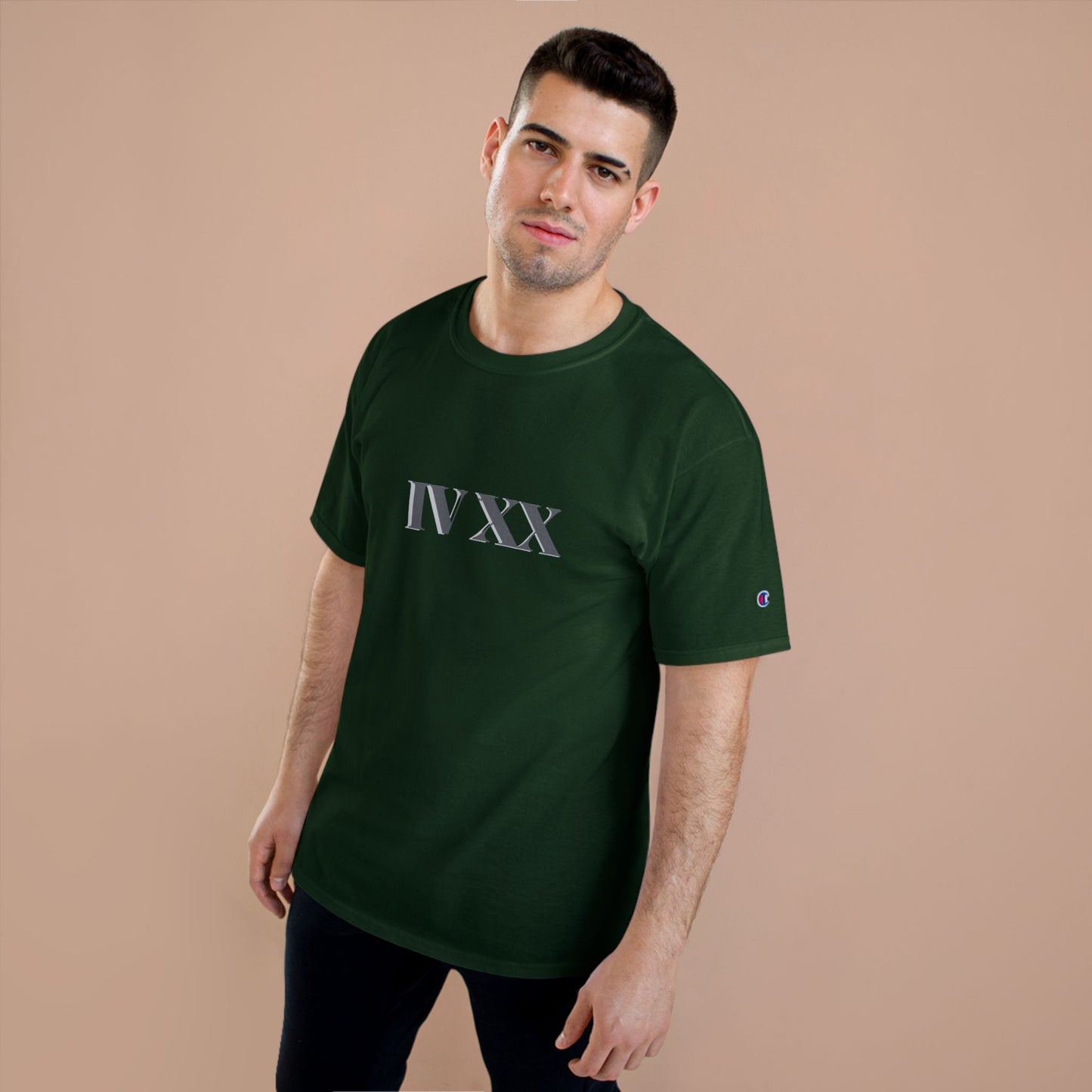 Roman Numerals 420 Champion T-Shirt