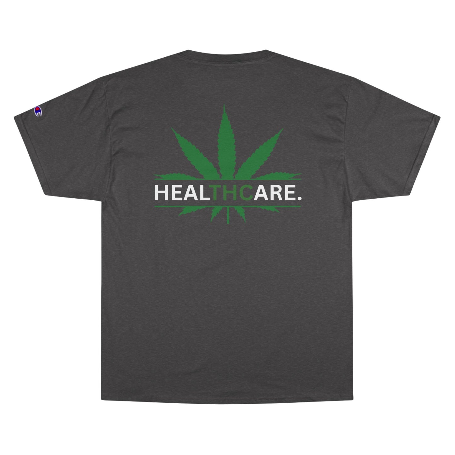 Healthcare Champion T-Shirt, Unisex Casual Tee, Perfect for Medical Professionals, Gifts for Wellness Advocates, Green Leaf Design, Daily