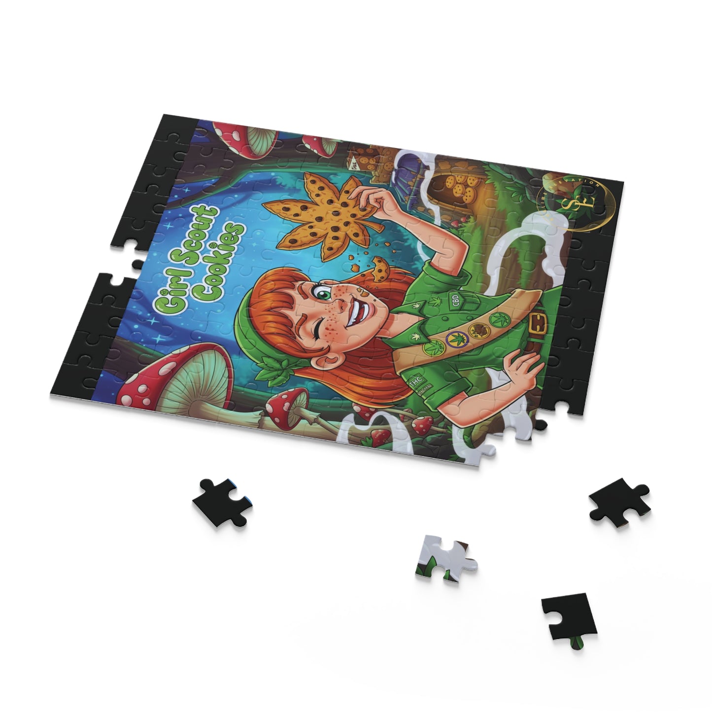 Girl Scout Cookies Cannabis Strain Puzzle