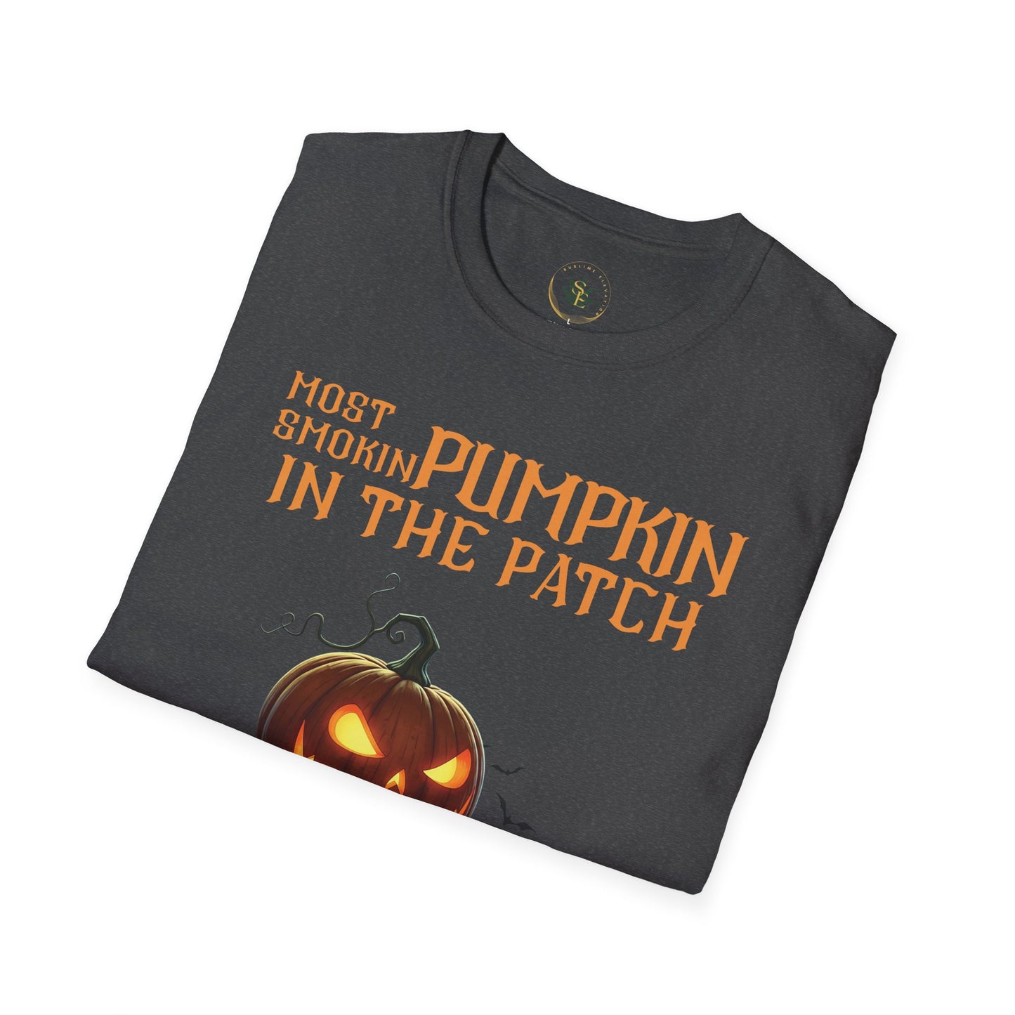 "Most Smokin Pumkin in the Patch" Funny Halloween Tee