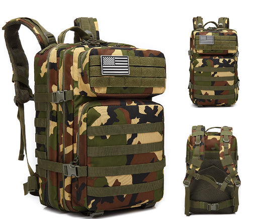 Outdoor Mountaineering Bag Tactical Leisure Bag Army Fan Travel Computer Bag Individual Soldier Package - Sublime Elevation