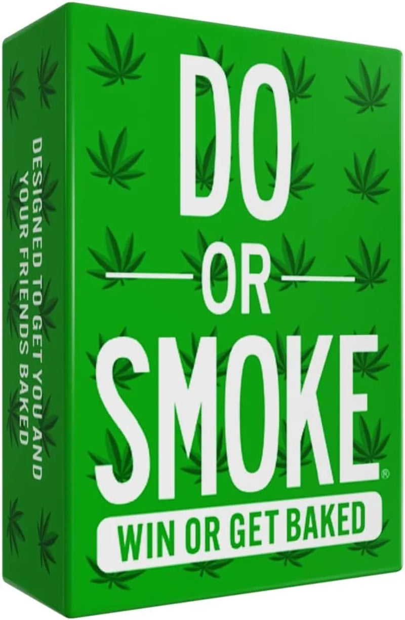 Do Or Smoke, Win or Get Baked Card Game Party Game for Adults with 250 Challenge Cards