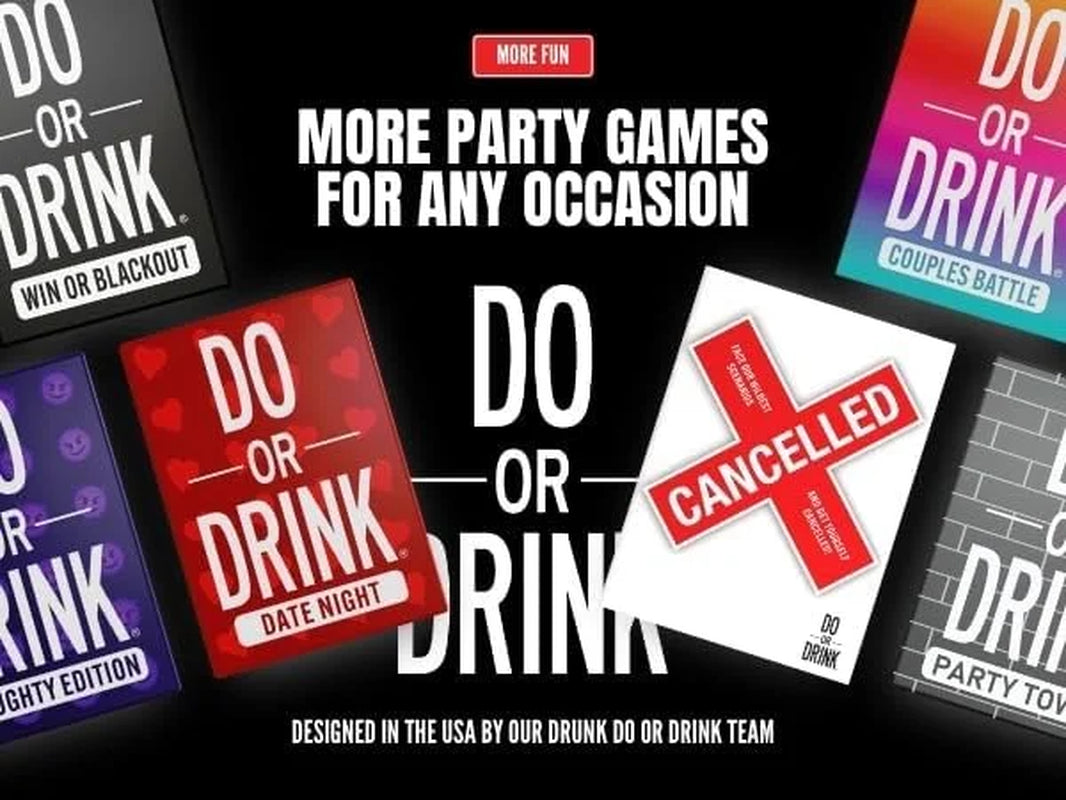Do Or Smoke, Win or Get Baked Card Game Party Game for Adults with 250 Challenge Cards