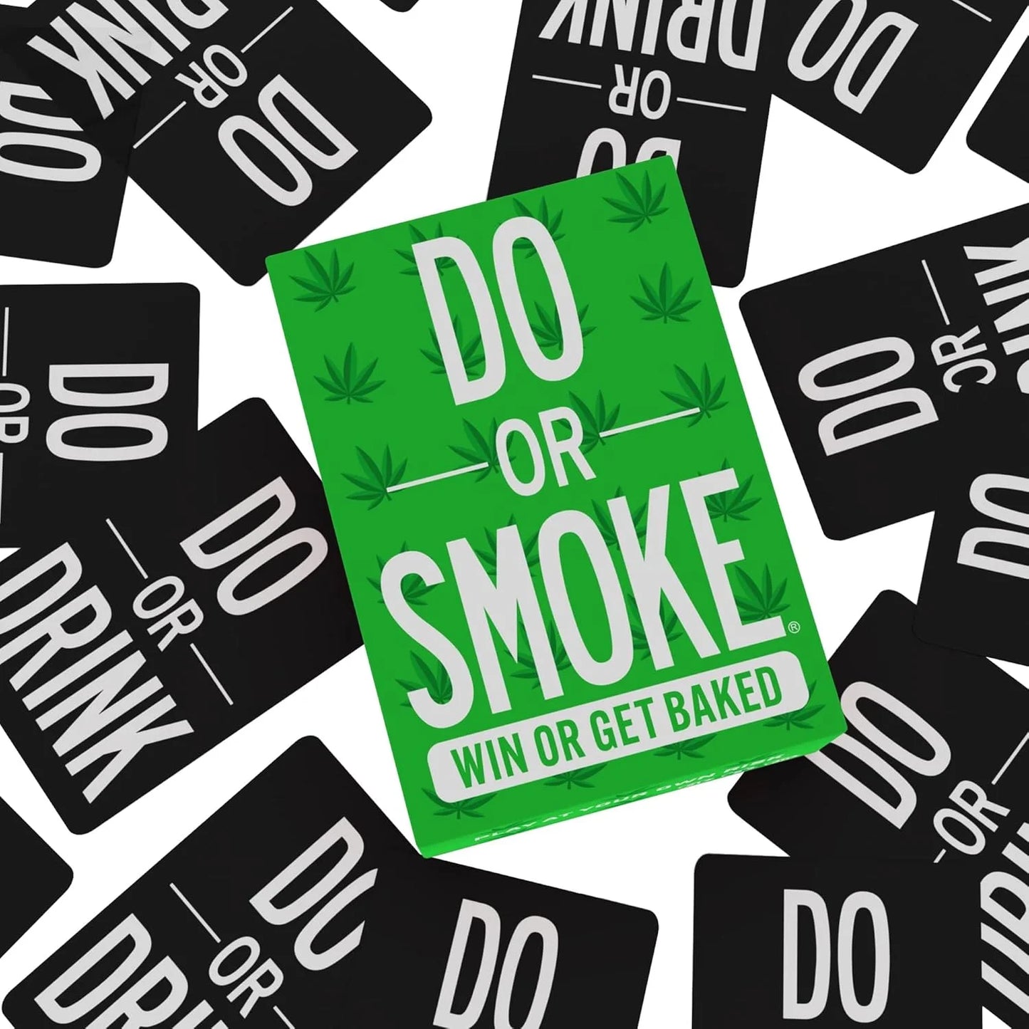 Do Or Smoke, Win or Get Baked Card Game Party Game for Adults with 250 Challenge Cards